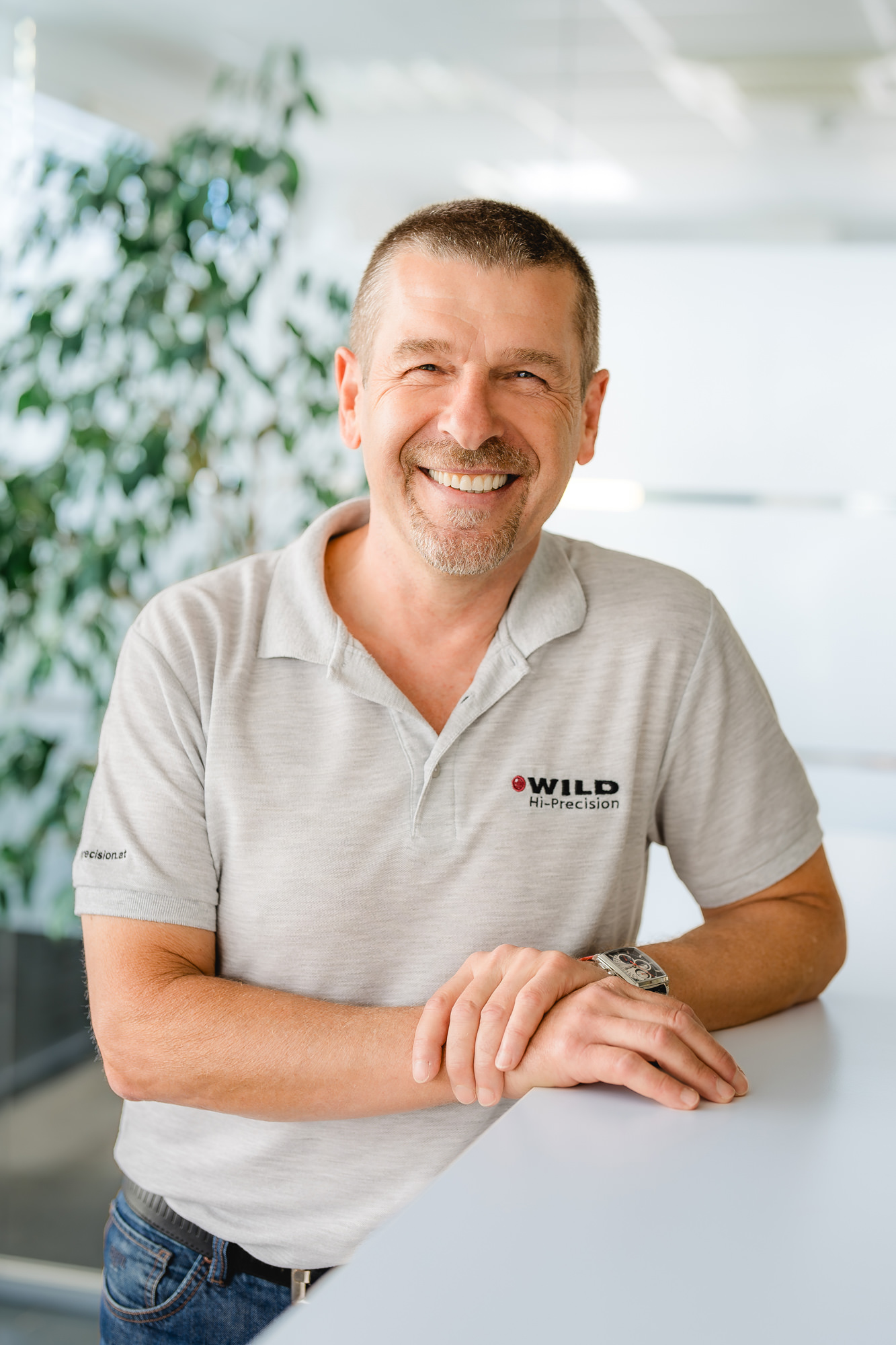 Foto Roger Pausche, Technische Leitung Wild Hi-Precision GmbH